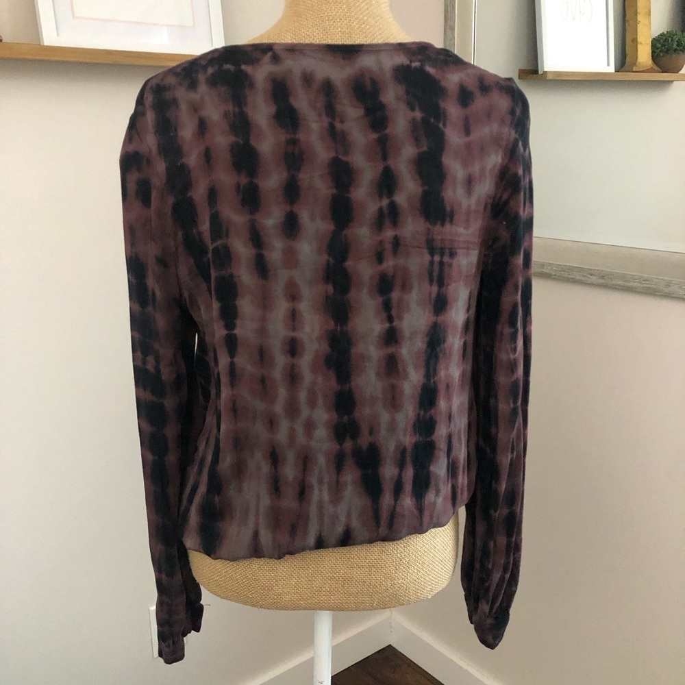 Young Fabulous & Broke Tie Dye Surplice Blouse - Picture 8 of 11